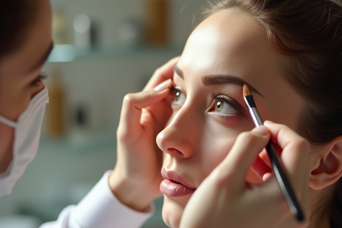 sourcils levés